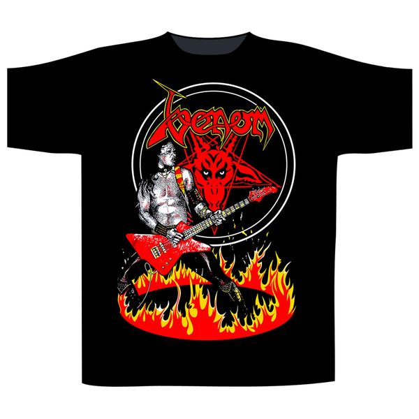 Venom ‘Cronos In Flames’ T-Shirt - Babashope - 2