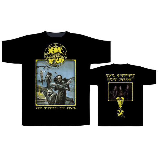 Denial Of God ‘The Horrors Of Satan’ T-Shirt - Babashope - 2