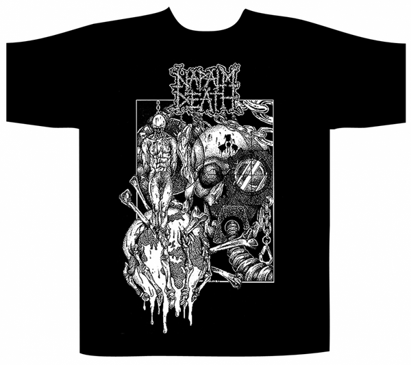 Napalm Death Shortsleeve T-Shirt Harmony Corruption - Babashope - 3