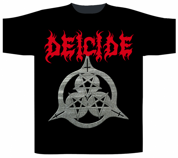 Deicide Shortsleeve T-Shirt Once Upon The Cross - Babashope - 3