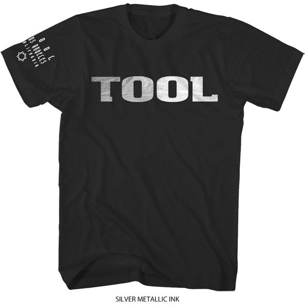 Tool metallic silver logo T-shirt - Babashope - 2