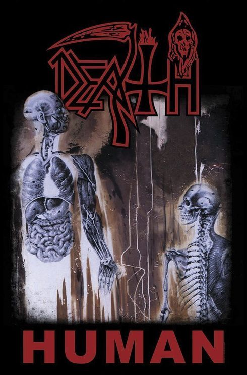 Death ‘Human’ Textile Poster - Babashope - 2