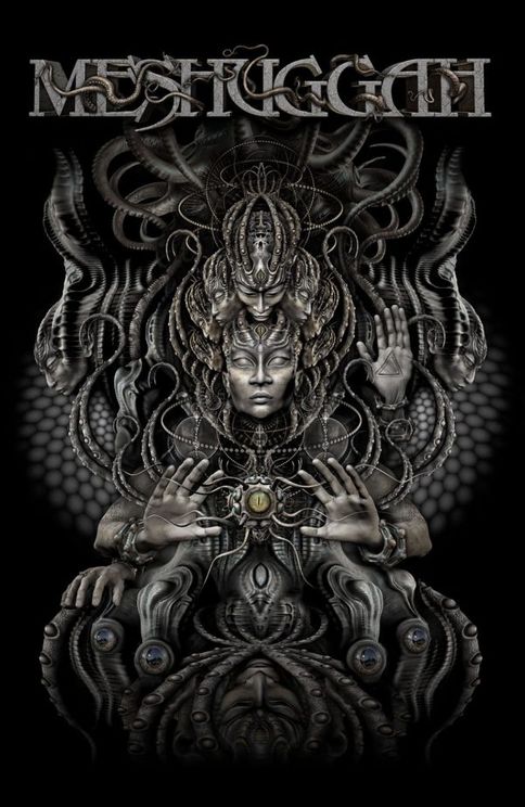 Meshuggah ‘Musical Deviance’ Textile Poster - Babashope - 2