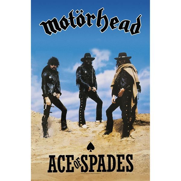 Motorhead Ace of Spades Textile Poster vlag - Babashope - 2