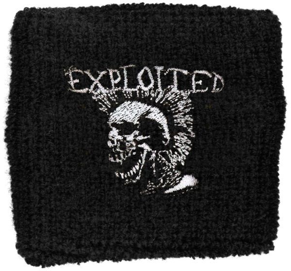 The Exploited ‘Mohican Skull’ Wristband - Babashope - 2