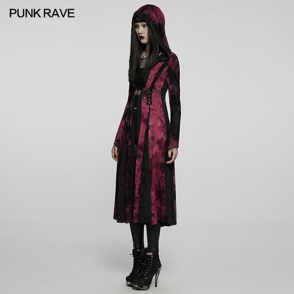 Punkrave Gothic hooded vamp cardigan - Babashope - 4