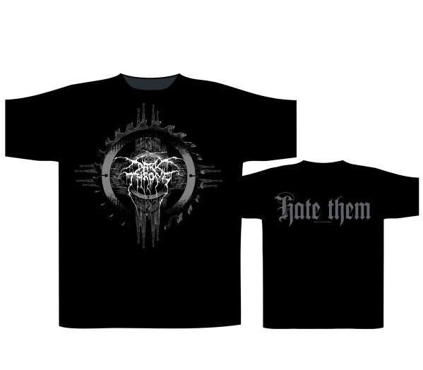 Darkthrone hate them t-shirt - Babashope - 2