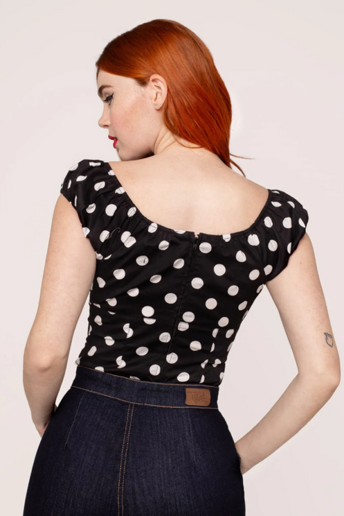 Domino top Hell bunny - Babashope - 2