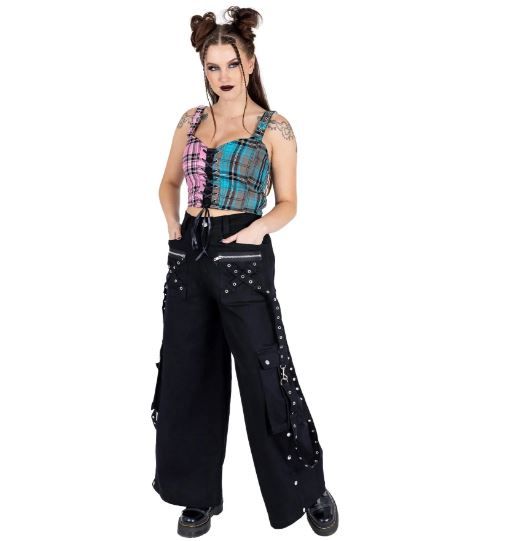 Josie baggy trouser chemical black - Babashope - 5