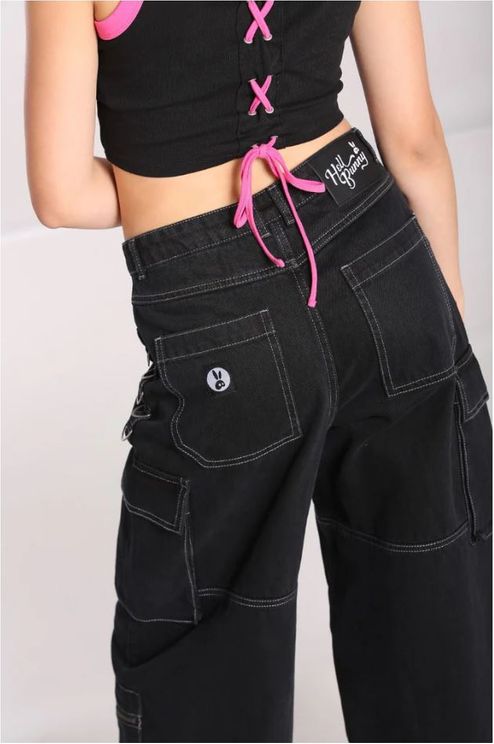 Hell bunny cameron jeans zwart - Babashope - 7