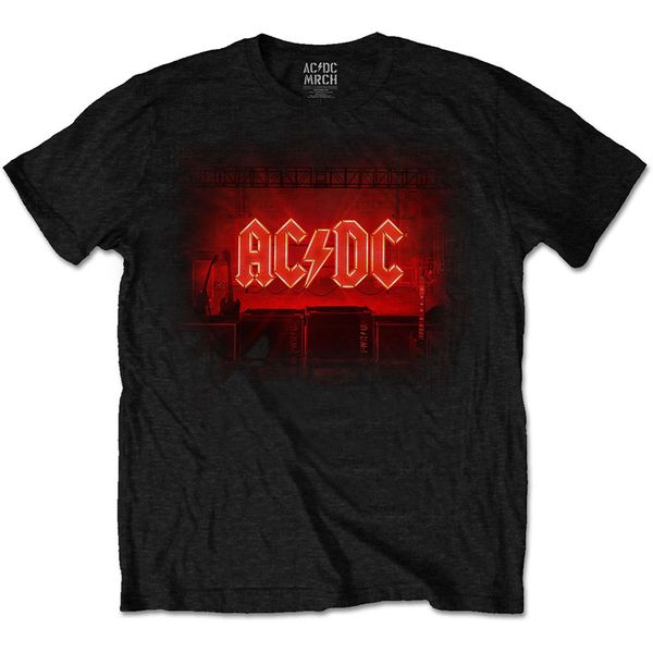 AC/DC Dark stage/tracklist (backprint) T-shirt - Babashope - 3