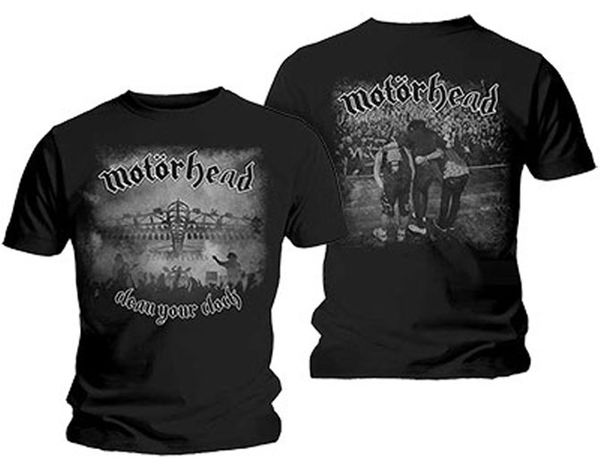 Motorhead clean your clock t shirt - Babashope - 2
