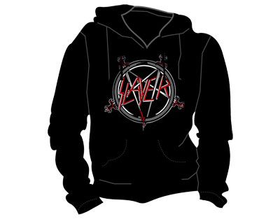 Slayer - pentagram - Hooded sweater - Babashope - 2