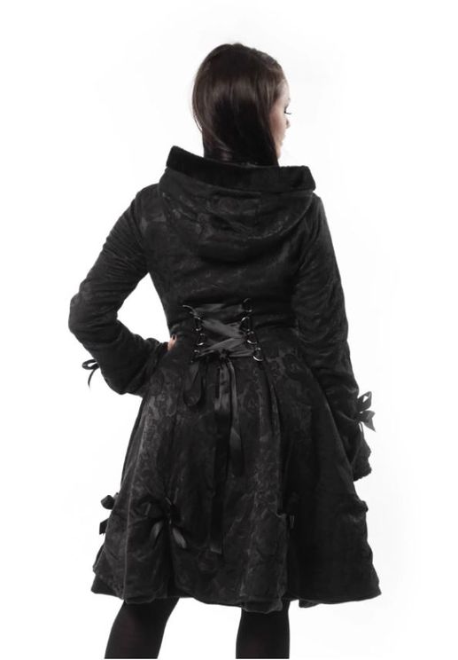 Alice coat black rose poizen industries - Babashope - 2
