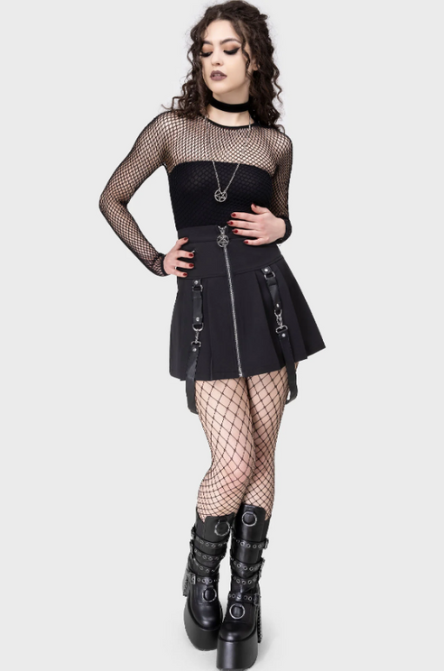 All caught up Fishnet legging Killstar - Babashope - 3