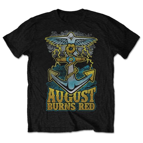 August burns red Dove anchor T-shirt - Babashope - 2