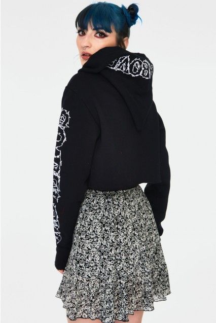 As Above, So Below Crop Hoodie sweater - Babashope - 6