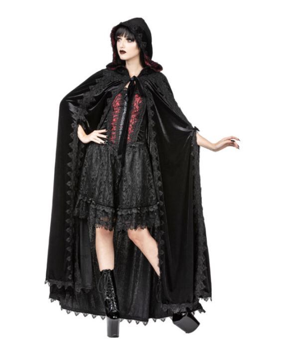 Sinister 1009 hecate cape zwart/bordeaux - Babashope - 3