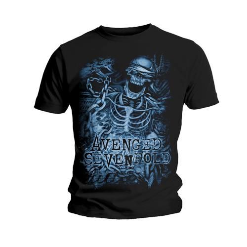Avenged sevenfold Chained skeleton T-shirt - Babashope - 2