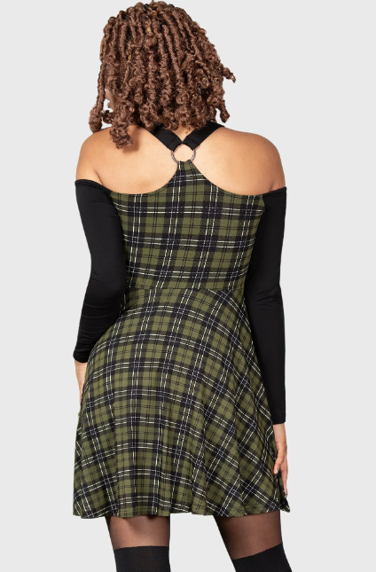 Estine skater jurk tartan - Babashope - 6