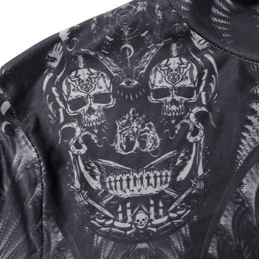 Skeleton goth top punkrave - Babashope - 8