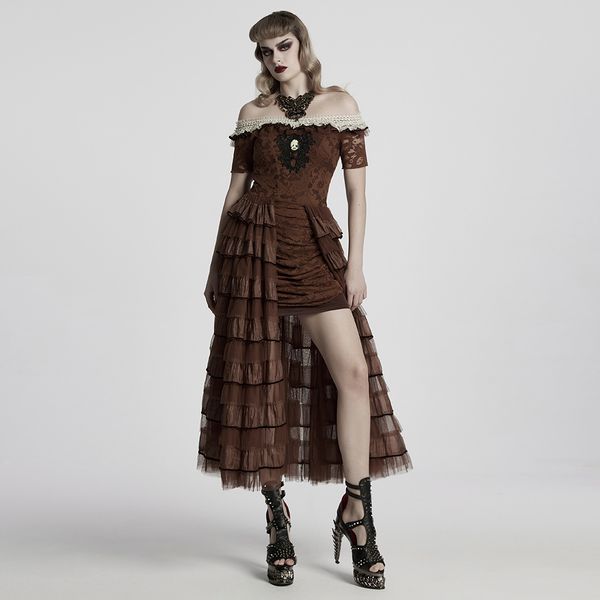 Punkrave WQ-754LQF Elegant steampunk dress - Babashope - 8