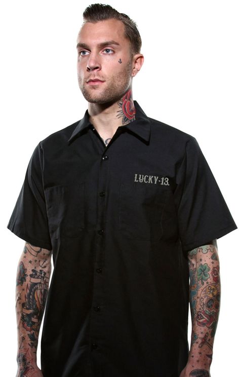 Old Custom - Lucky13 - Worker Shirt - Babashope - 3