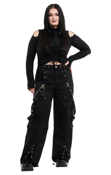 Black mesh broek - Babashope - 6