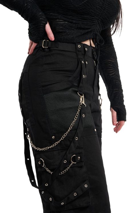 Black mesh broek - Babashope - 6