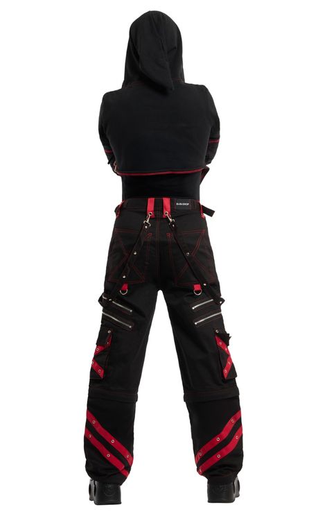 Fire starter black/red broek - Babashope - 6