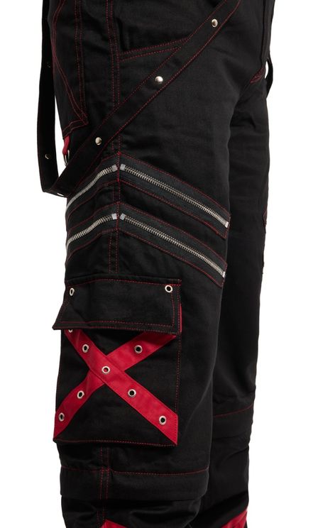 Fire starter black/red broek - Babashope - 6
