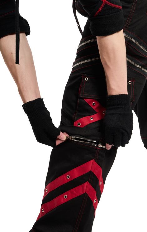 Fire starter black/red broek - Babashope - 6