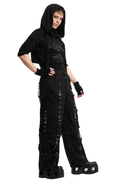 Black buckle broek - Babashope - 4