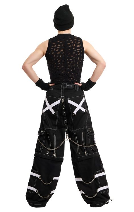 White skull trouser - Babashope - 7