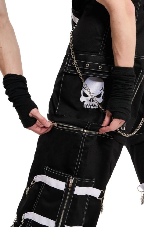 White skull trouser - Babashope - 7