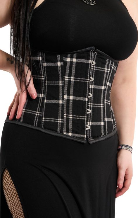 Candy onderborst black tartan - Babashope - 5