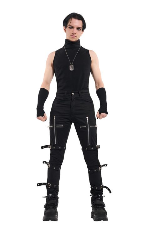 Crucifix Broek zwart - Babashope - 3