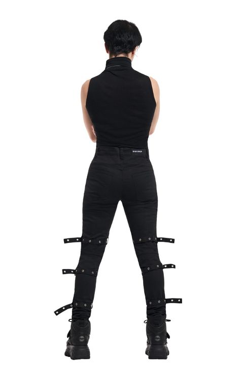 Crucifix Broek zwart - Babashope - 3