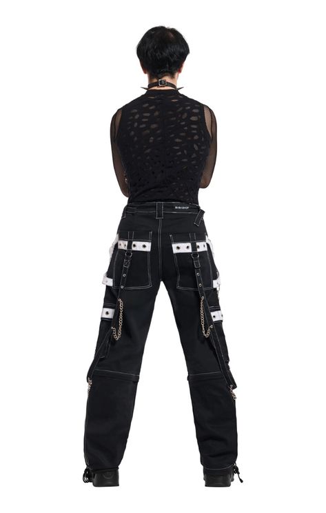 Storm broek zwart wit - Babashope - 7