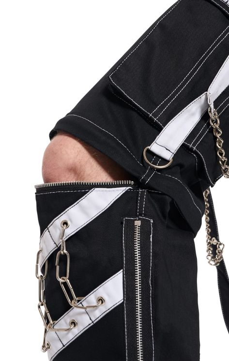 Storm broek zwart wit - Babashope - 7