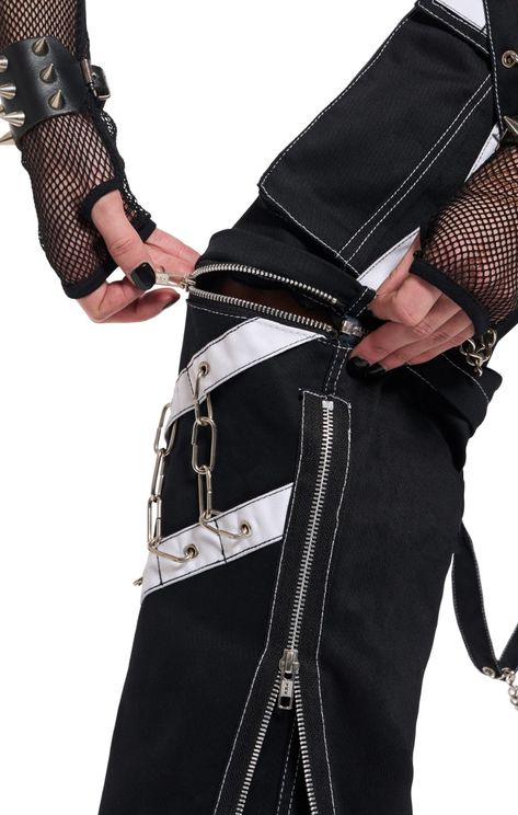 Storm broek zwart wit - Babashope - 7