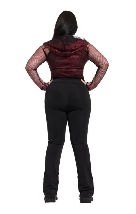 Red liora visnet hoodie - Babashope - 5