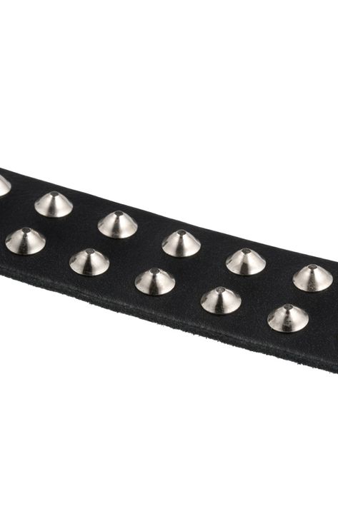 2 row conical polsband echt leder Wb2 - Babashope - 3