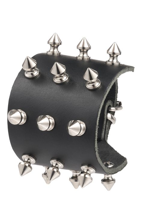 3Row small spike armband Wb121 - Babashope - 3