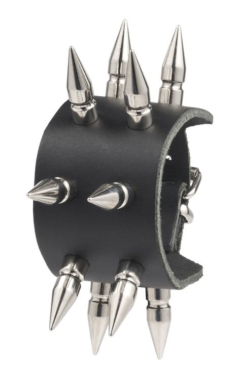 2 row medium spike armband (Wb103) - Babashope - 3