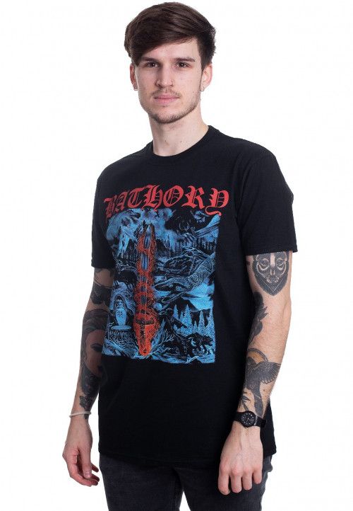 Bathory - Blood On Ice - T Shirt - Official Metal Merchandise - Babashope - 2