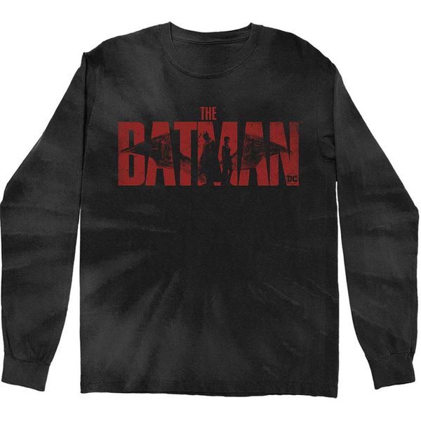 DC Comics longsleeved T-shirt The Batman logo (dip-dye) - Babashope - 2