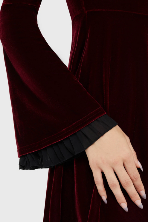 Killstar Beatrix jurk (rood) - Babashope - 3