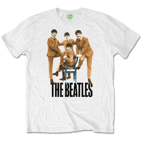 The Beatles Chair T-shirt (off-white) - Babashope - 2