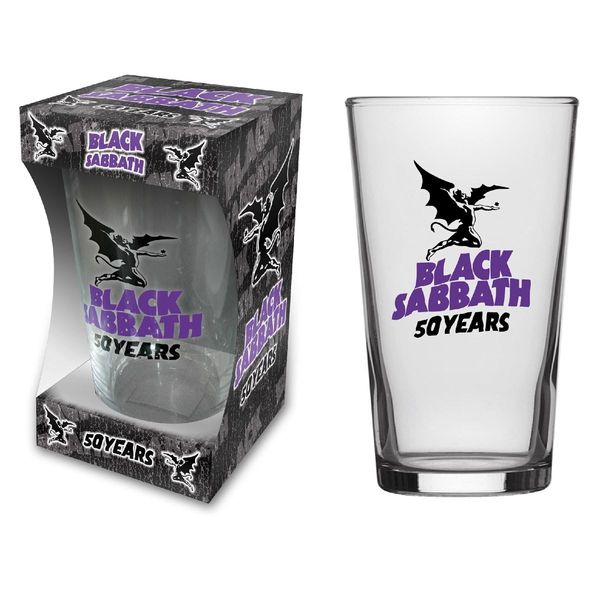 Black sabbath 50 Beer glas - Babashope - 3